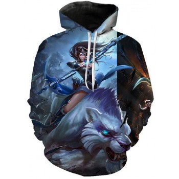 MIRANA DOTA 2 3D HOODIE