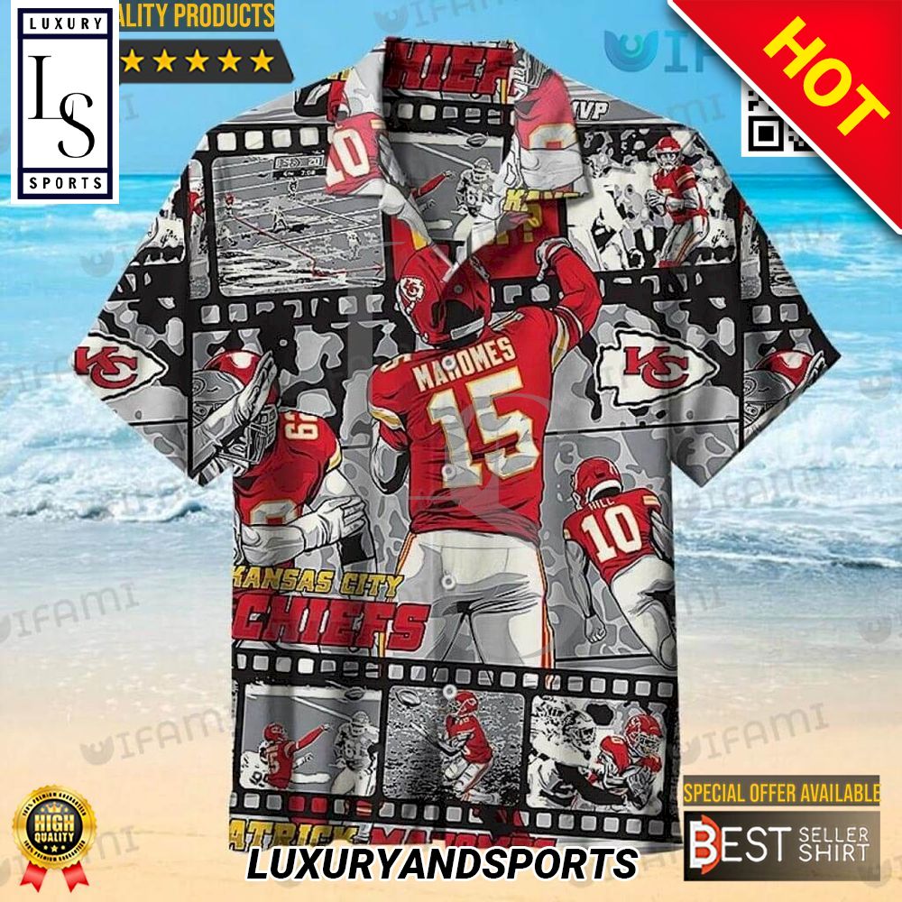 Mahomes Hill Thuney Kansas City Chiefs Hawaii Shirt