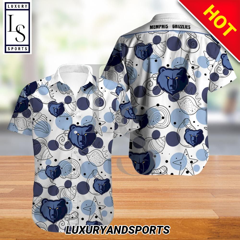 Memphis Grizzlies NBA Hawaiian Shirt
