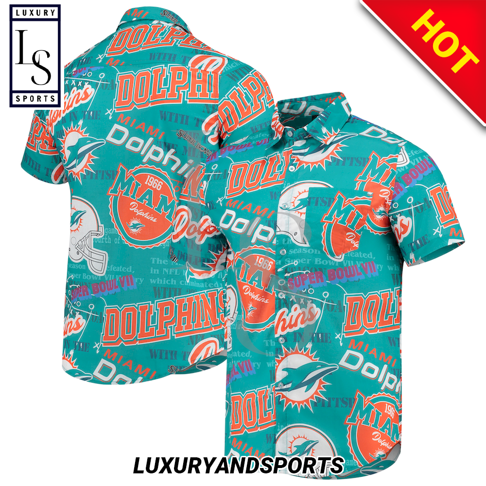 Miami Dolphins Super Bowl Hawaiian Shirt