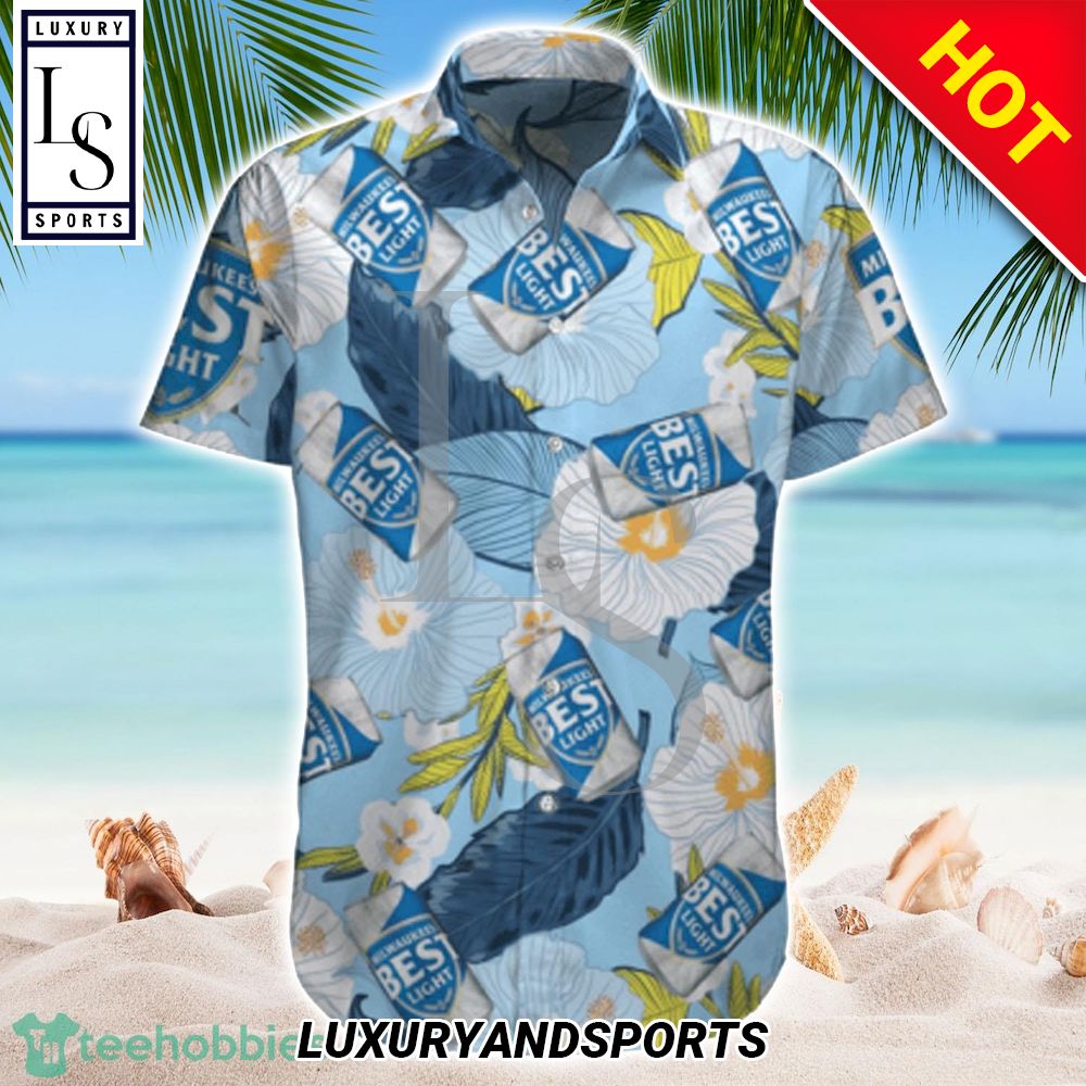 Milwaukee’s Best Light Hawaiian Shirt