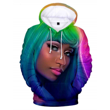 NICKI MINAJ ONIKA TANYA MARAJ PETTY 3D HOODIE