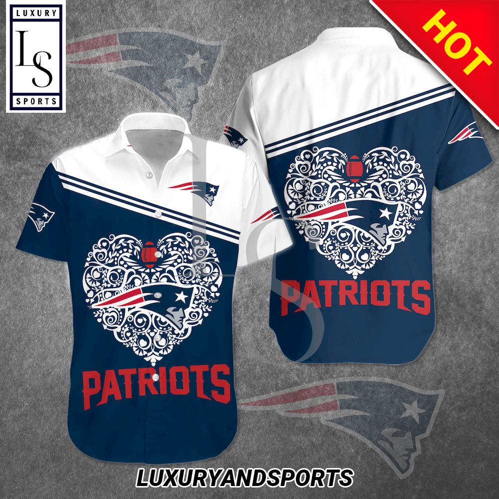 New England Patriots Sweetheart Hawaiian Shirt