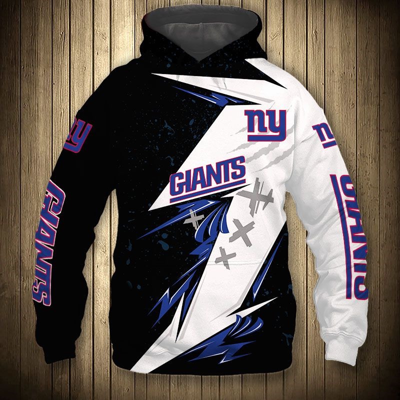 New York Giants Hoodie Thunder graphic gift for men