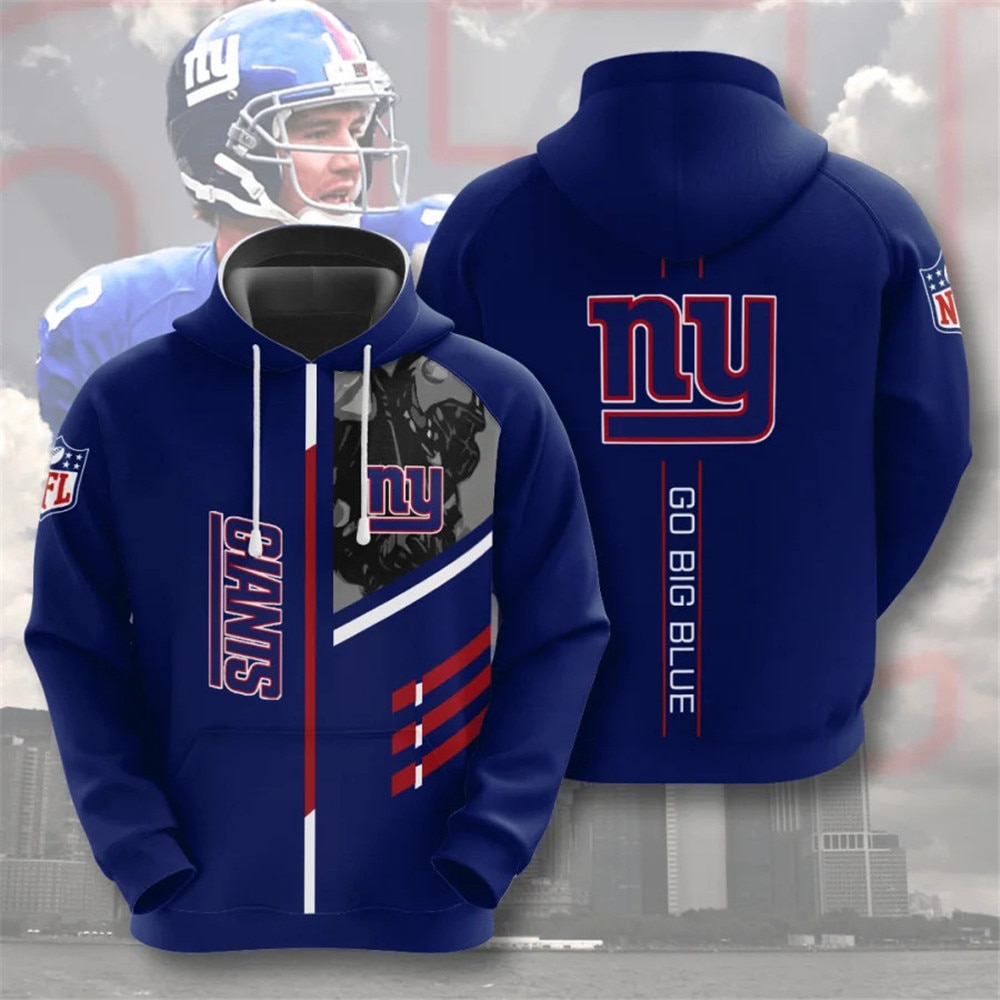 New York Giants Hoodies 3 lines graphic gift for fans
