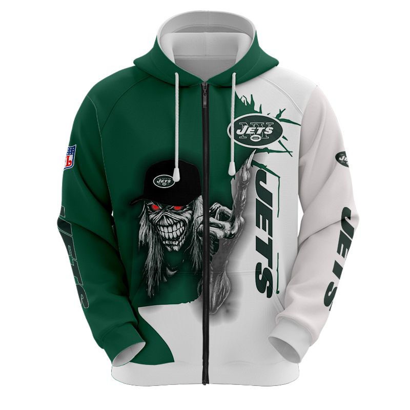 New York Jets Hoodie ultra death graphic gift for Halloween