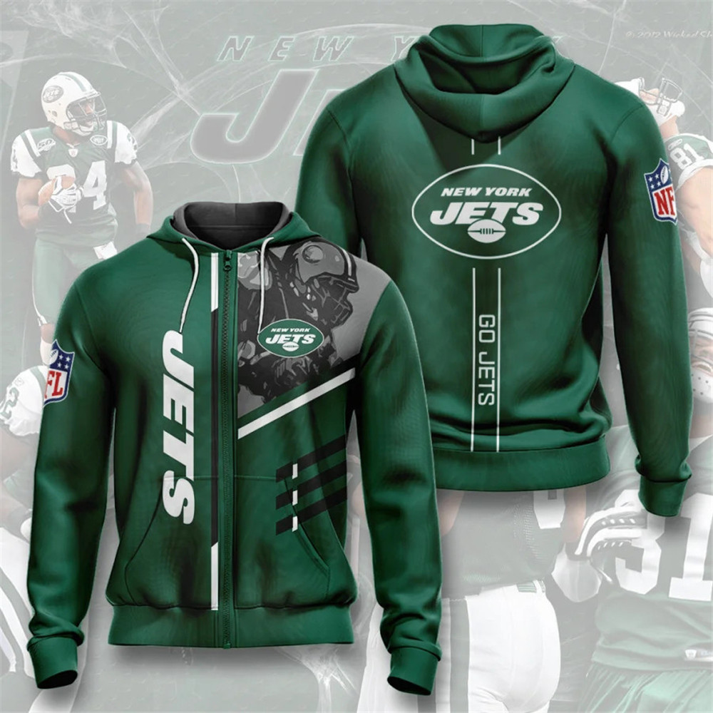 New York Jets Hoodies 3 lines graphic gift for fans