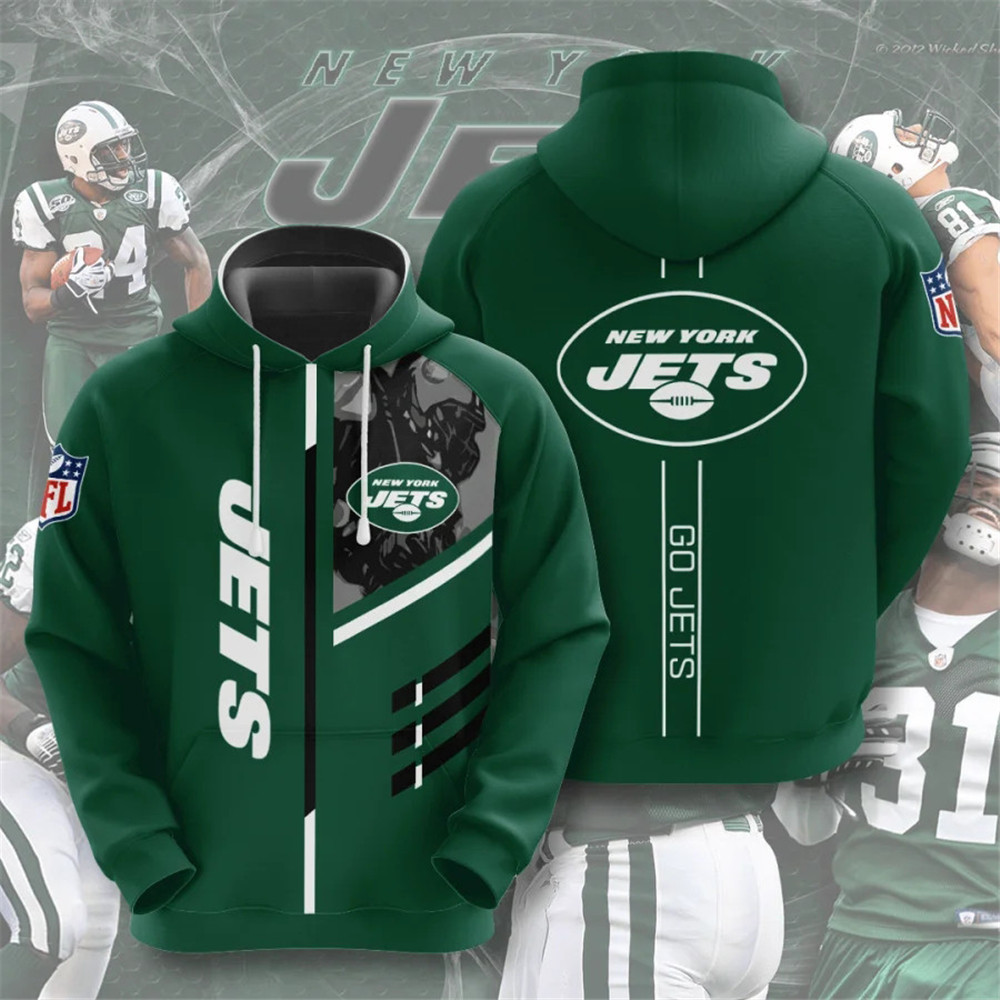 New York Jets Hoodies 3 lines graphic gift for fans