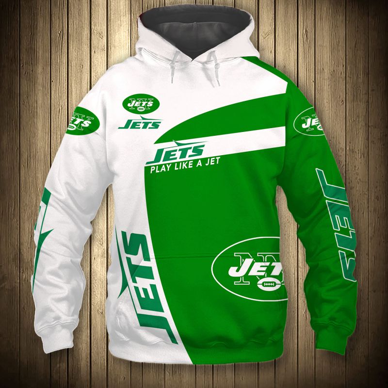 New York Jets hoodie 3D cheap Sweatshirt Pullover gift for fans