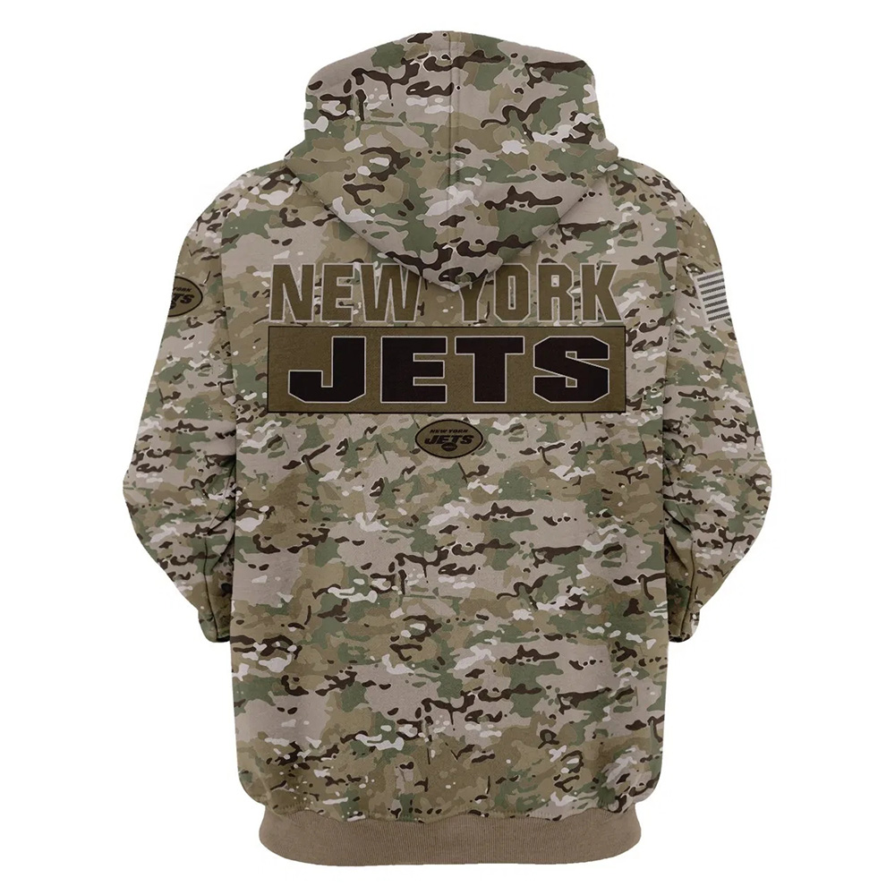 New York Jets hoodie Army graphic Sweatshirt Pullover gift for fans
