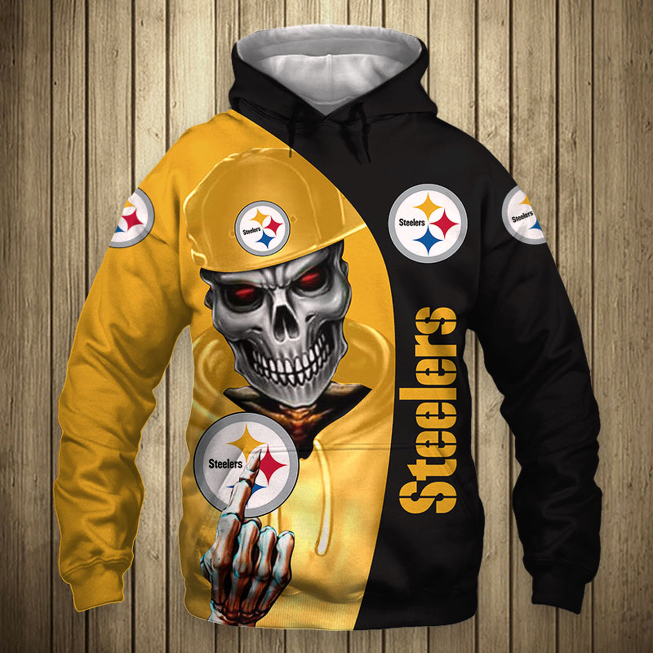 PITTSBURGH STEELERS Hoodie Skull cute Sweatshirt new design