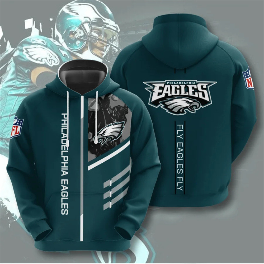 Philadelphia Eagles Hoodies 3 lines graphic gift for fans