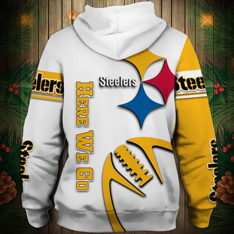 Pittsburgh Steelers Hoodie 3D Graphic balls cheap Sweatshirt Pullover