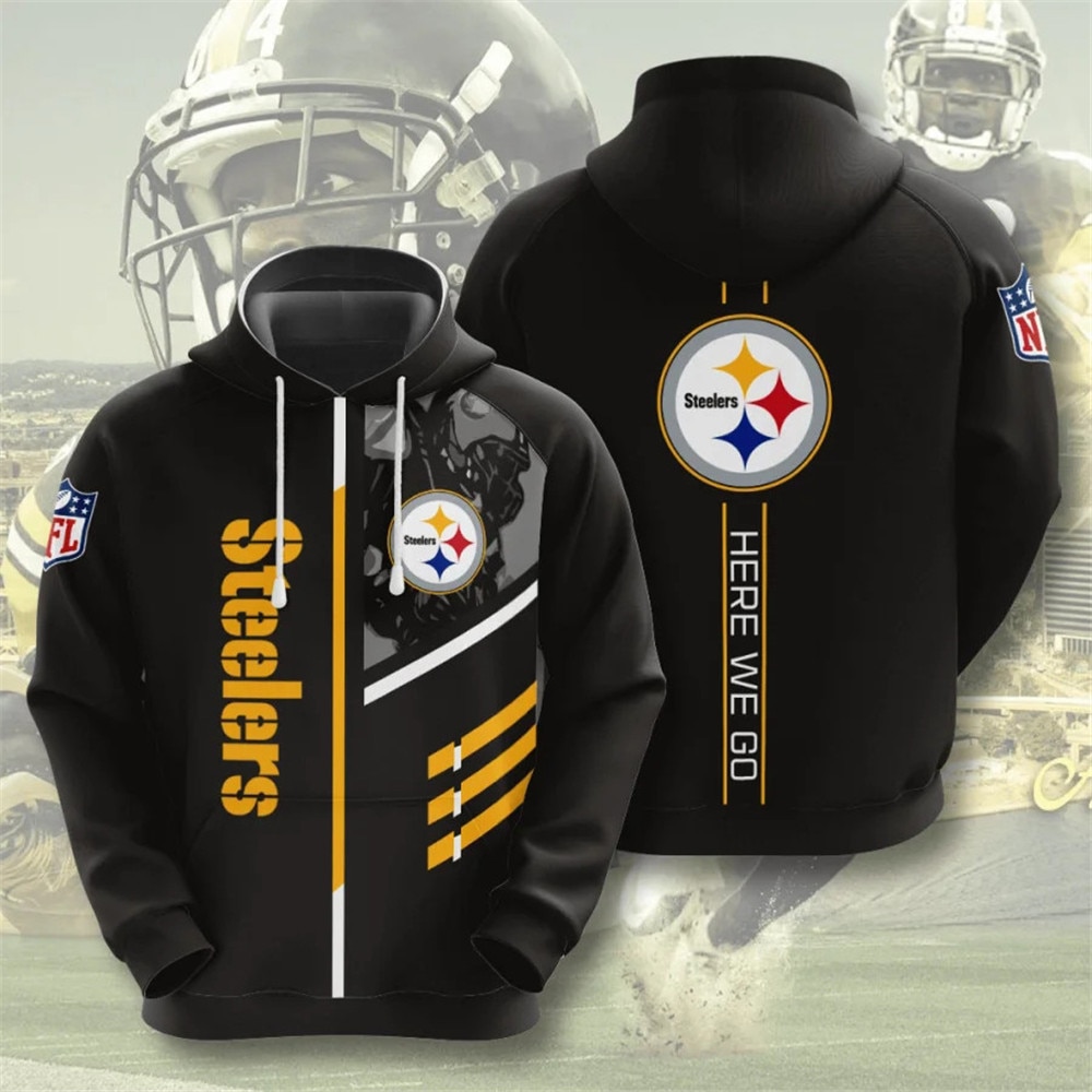 Pittsburgh Steelers Hoodies 3 lines graphic gift for fans