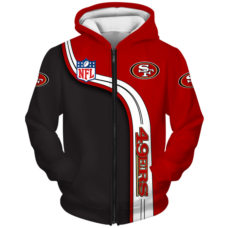 San Francisco 49ers Hoodie 3D cute Sweatshirt Pullover gift for fans