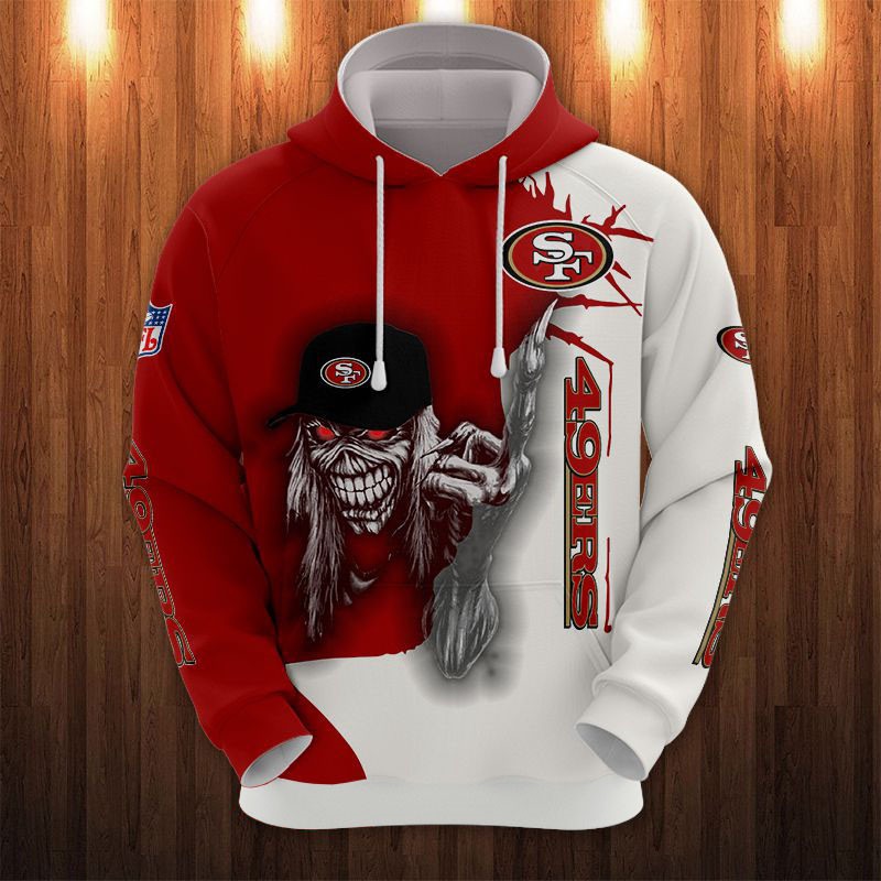 San Francisco 49ers Hoodie ultra death graphic gift for Halloween