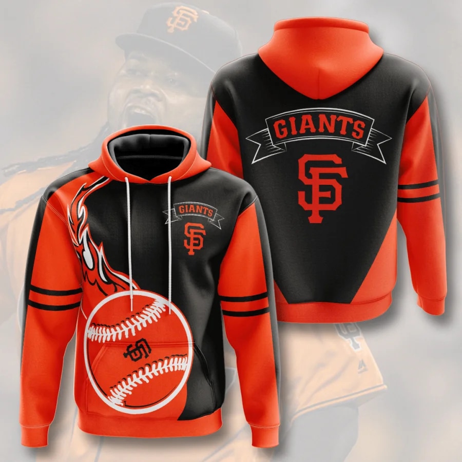 San Francisco Giants Hoodies Flame Balls graphic gift for men