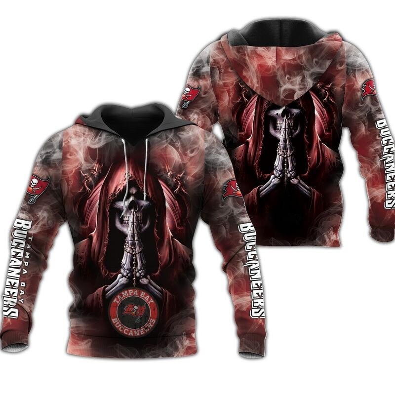 Tampa Bay Buccaneers Hoodies death smoke graphic gift for men