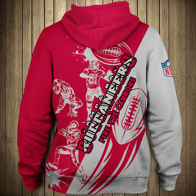 Tampa Bay Buccaneers hoodie 3D Cartoon player cute Sweatshirt