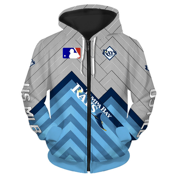 Tampa Bay Rays Hoodie 3D cheap baseball Sweatshirt for fans