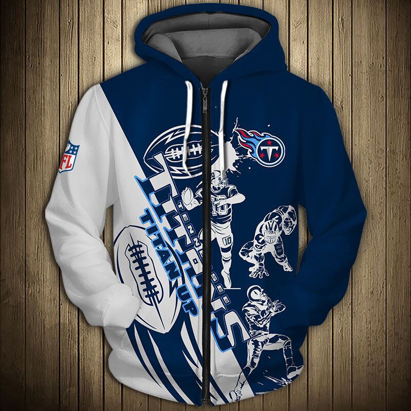 Tennessee Titans Hoodie 3D Cartoon player cute Sweatshirt