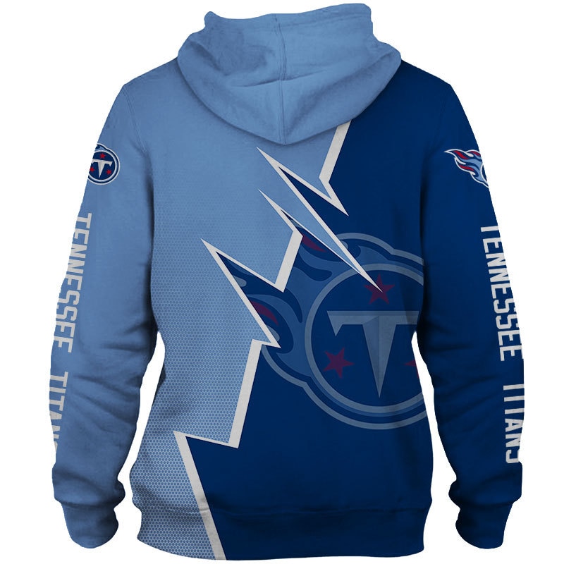 Tennessee Titans Hoodie Zigzag graphic Sweatshirt Pullover gift for fans