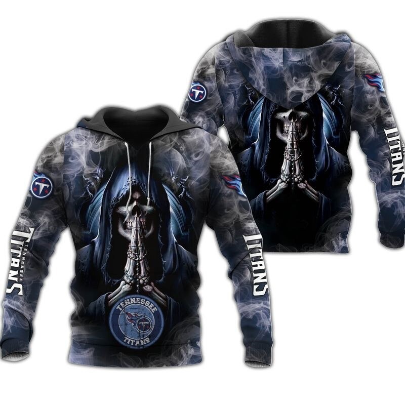 Tennessee Titans Hoodies death smoke graphic gift for men