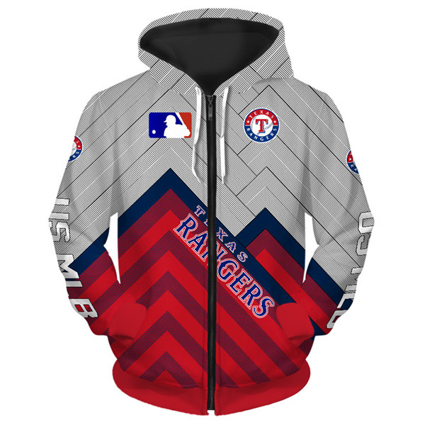 Texas Rangers Hoodie 3D cheap baseball Sweatshirt for fans