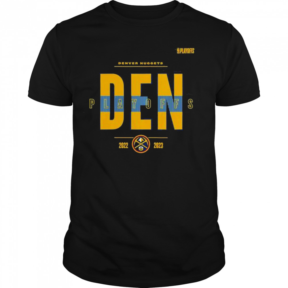 Denver nuggets 2023 nba playoffs jump ball shirt