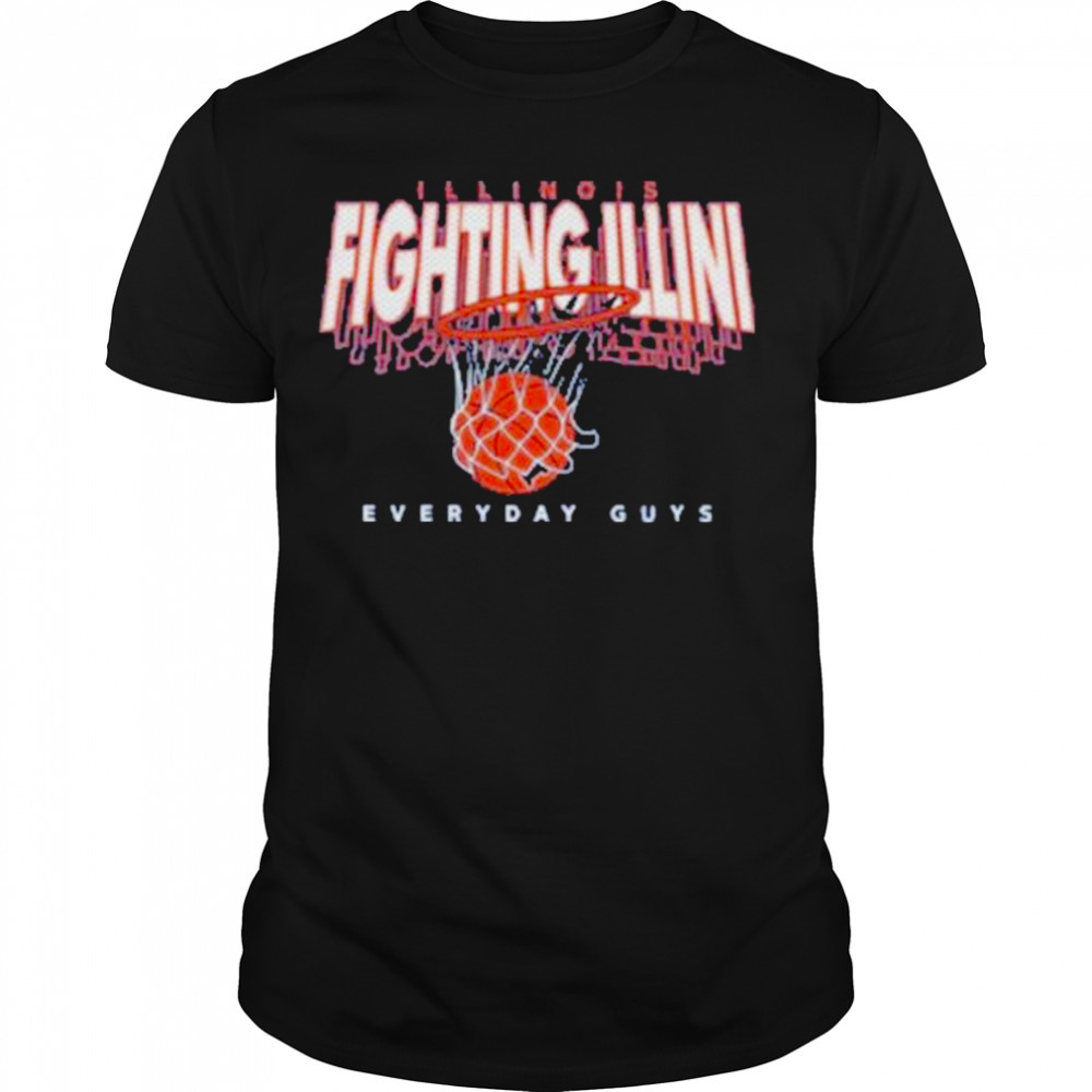 Illinois fighting illini 2023 basketball everyday guys shirt