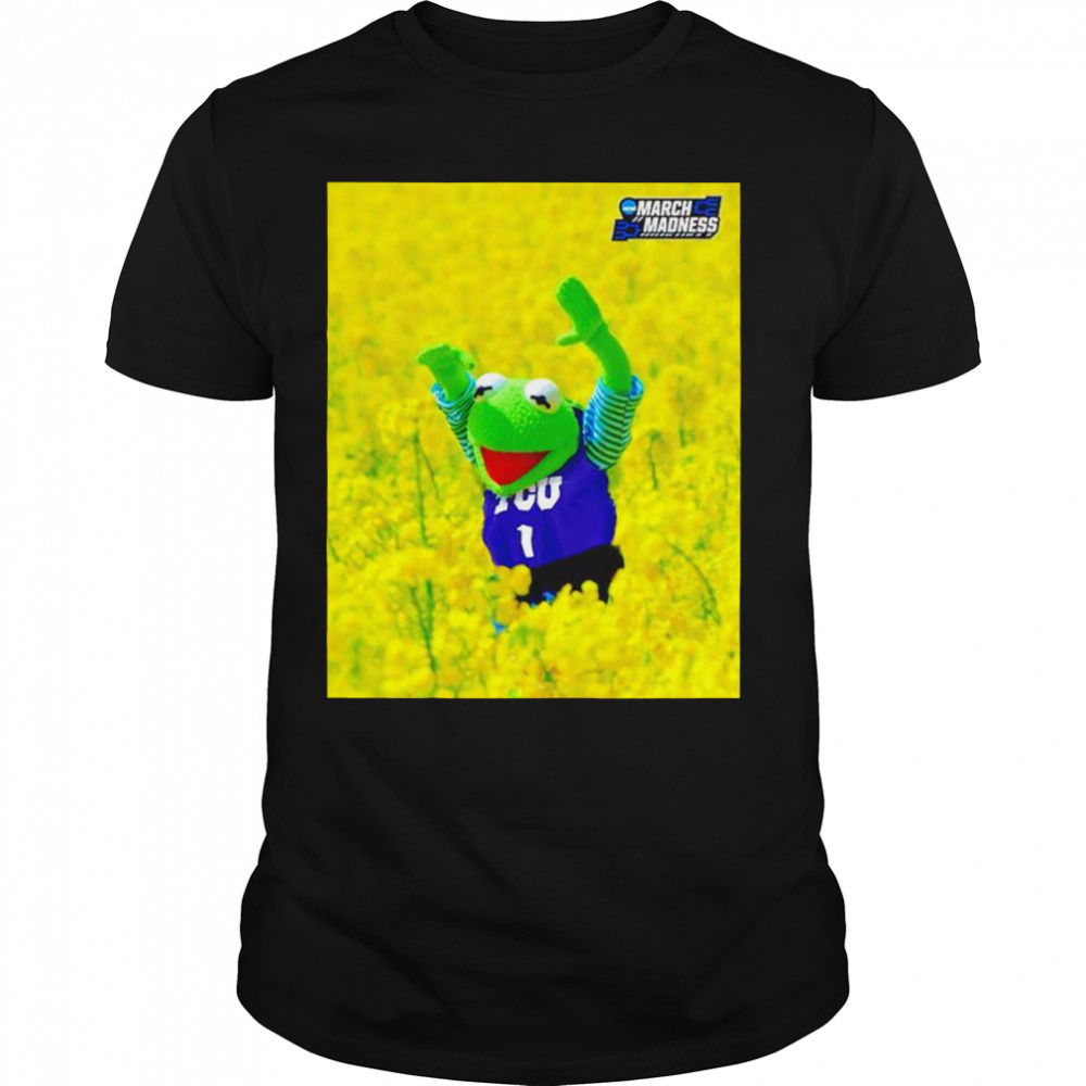 Kermit TCU Frogs survive a thriller shirt