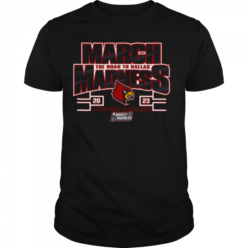 Louisville cardinals blue 84 2023 ncaa women’s basketball tournament march madness shirt