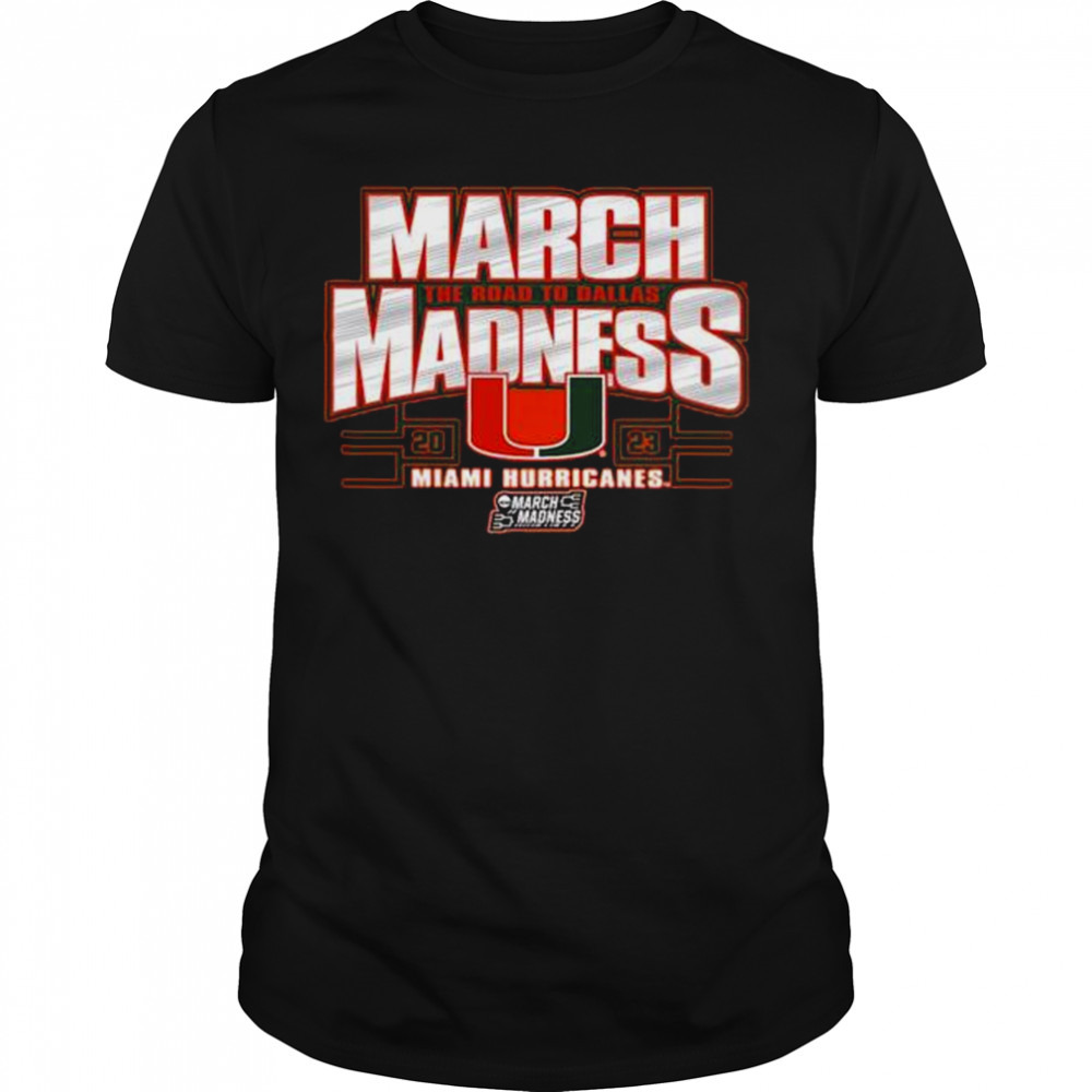 Miami hurricanes blue 84 2023 ncaa women’s basketball tournament march madness shirt