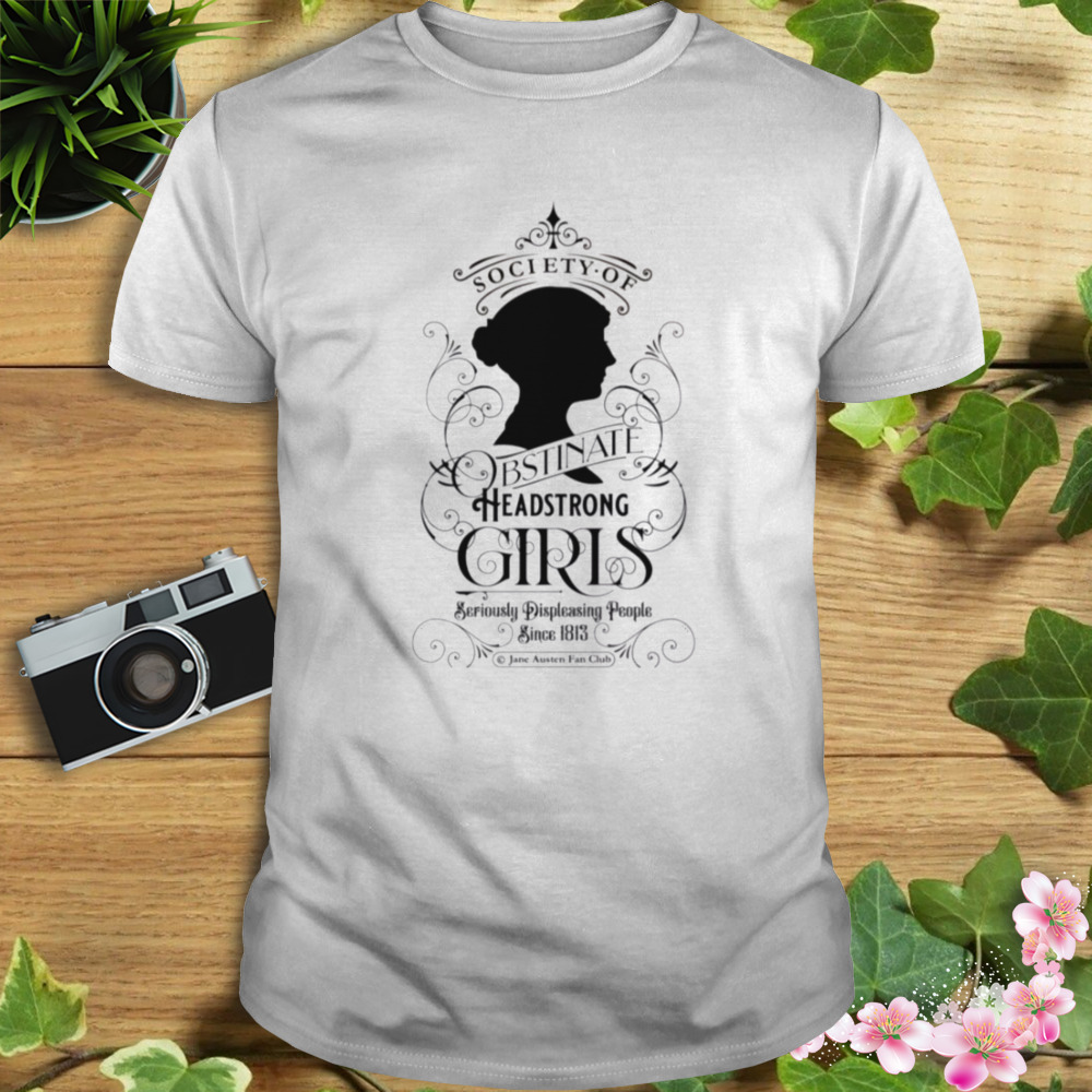 Obstinate Jane Austen Design shirt