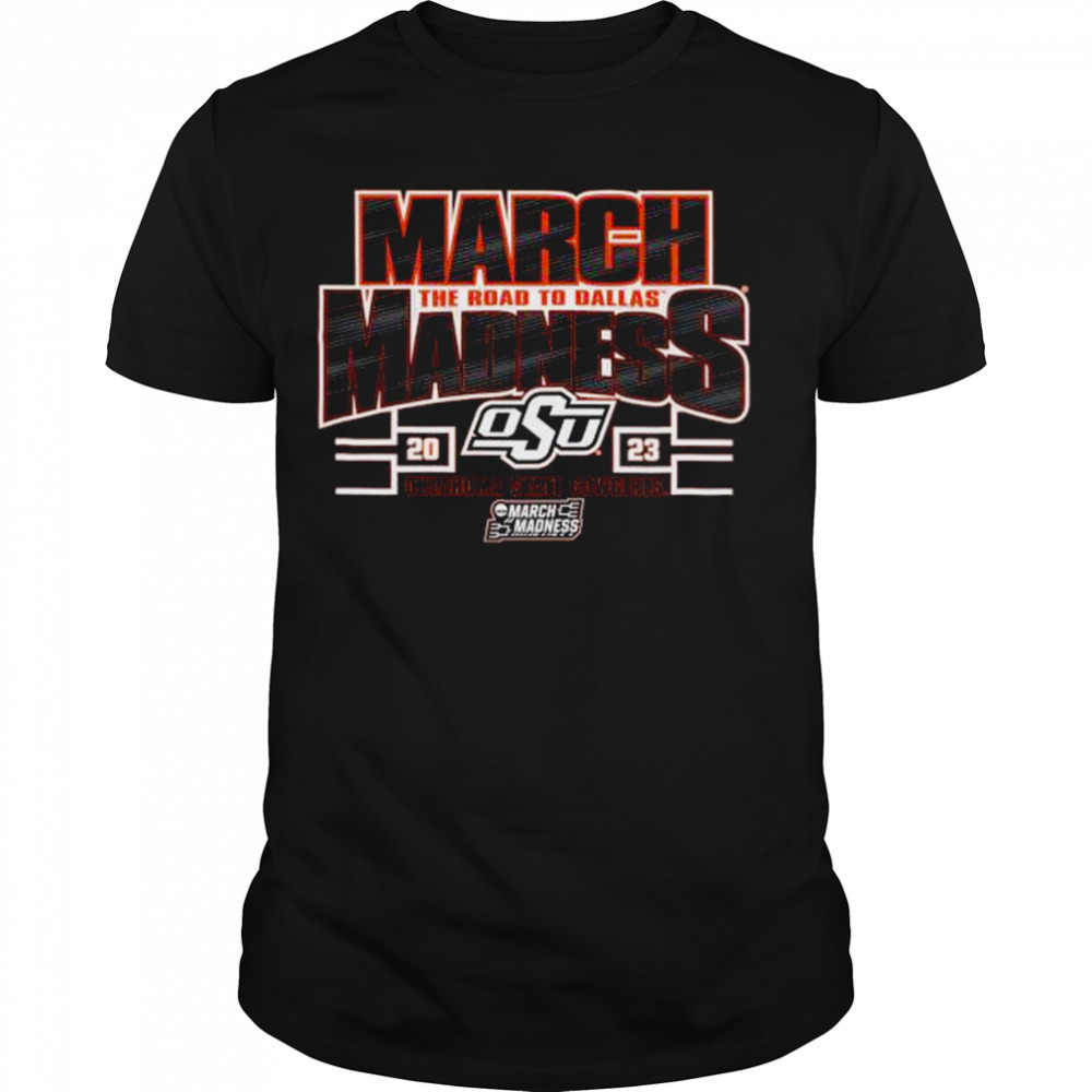 Oklahoma state cowgirls blue 84 2023 ncaa women’s basketball tournament march madness shirt