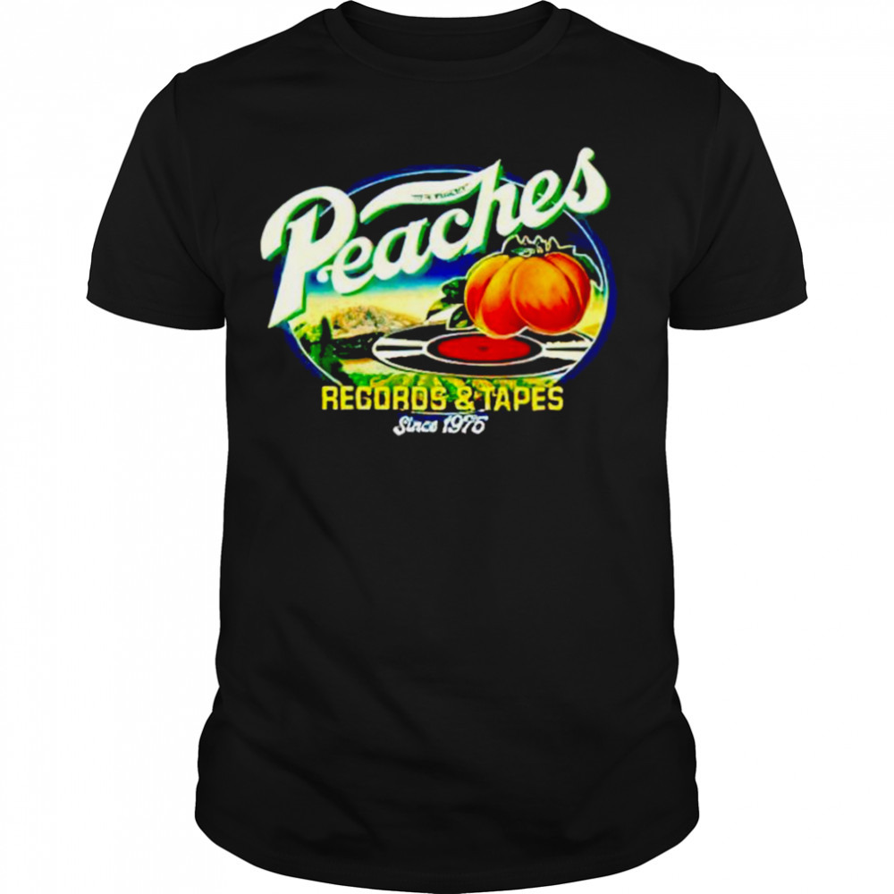 Peaches Records and Tape shirt