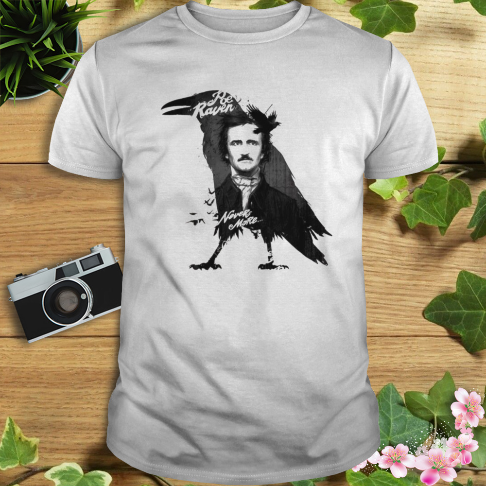 Poe’s Raven Edgar Allan Poe shirt