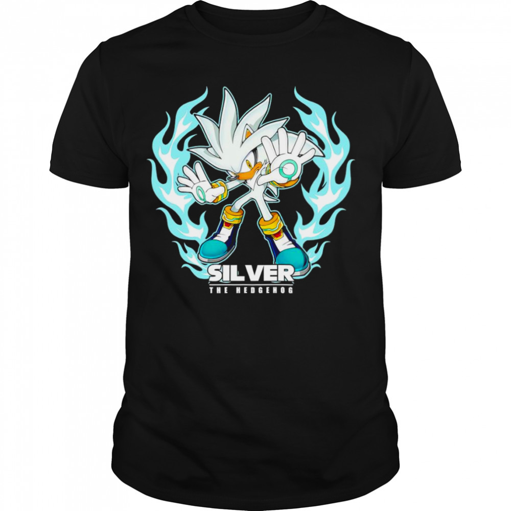 Silver Flame the hedgehog shirt