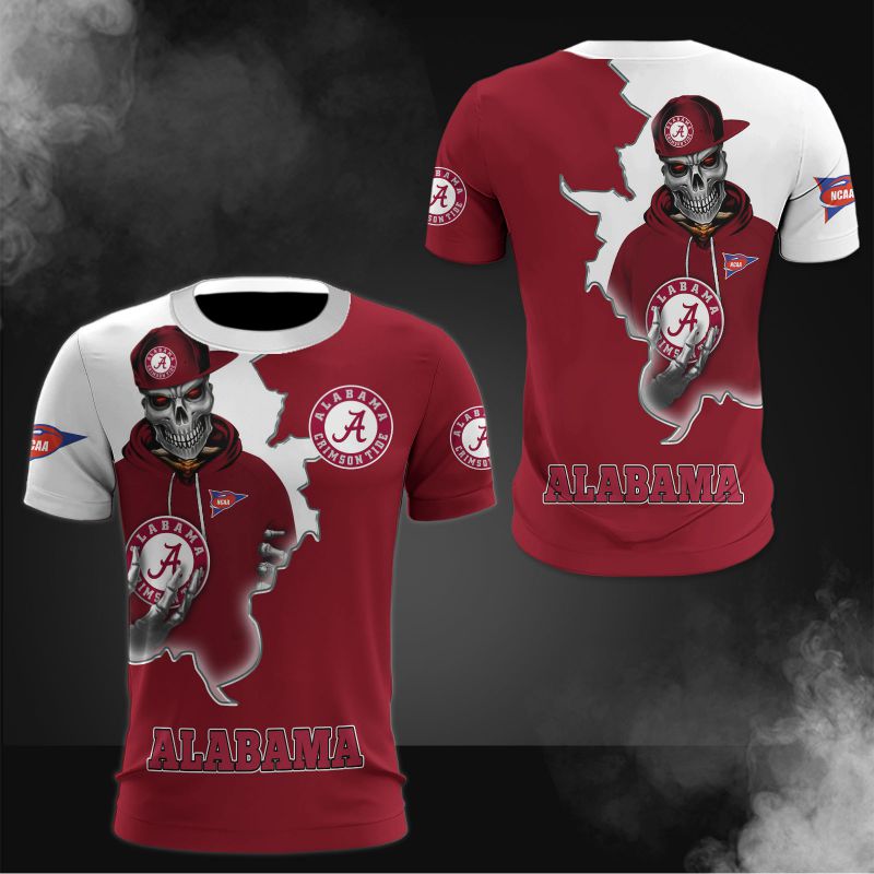 Alabama Crimson Tide T-shirts short sleeve gift for fan