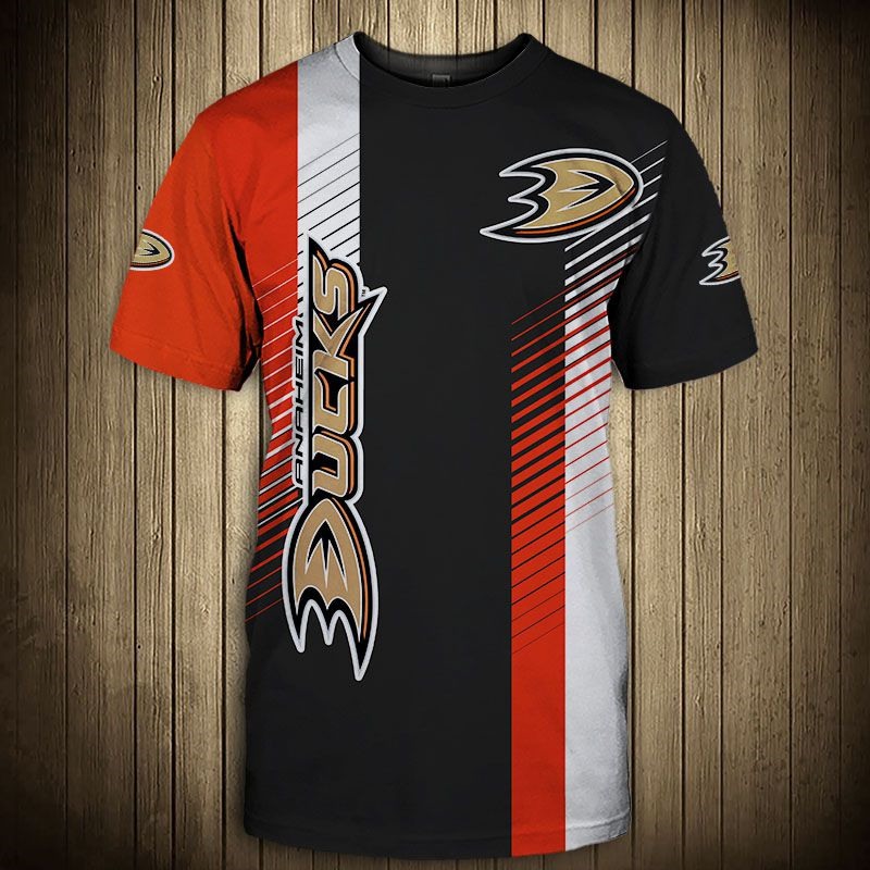 Anaheim Ducks T-shirt 3D cool design short Sleeve