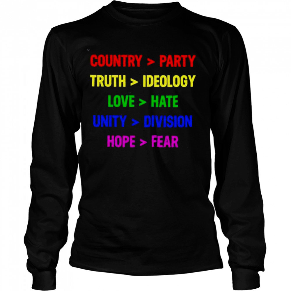 Long Sleeved shirts