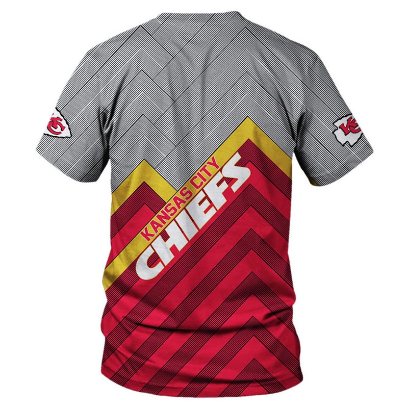 Kansas City Chiefs T-shirt Short Sleeve custom cheap gift for fans