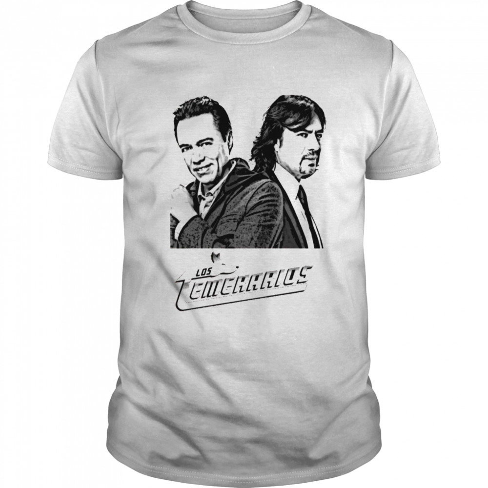 Los Temerarios Black And White shirt