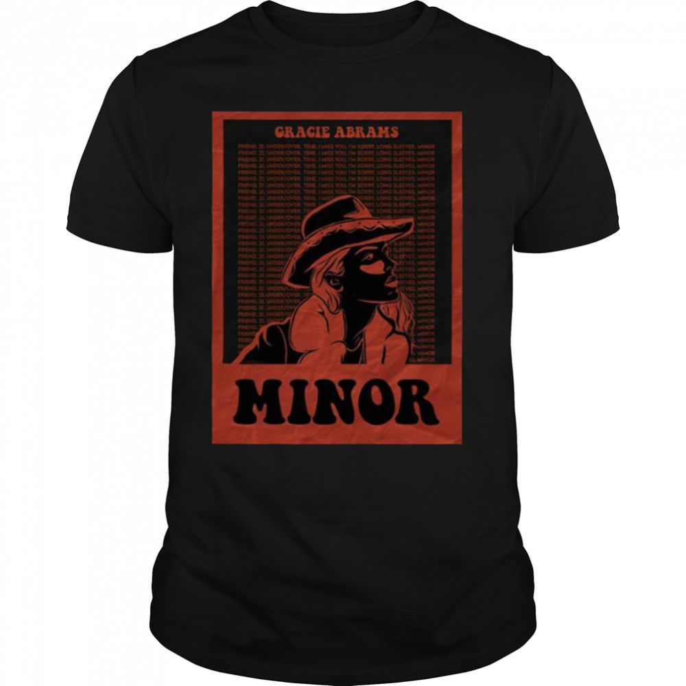Minor Graphic Gracie Abrams shirt