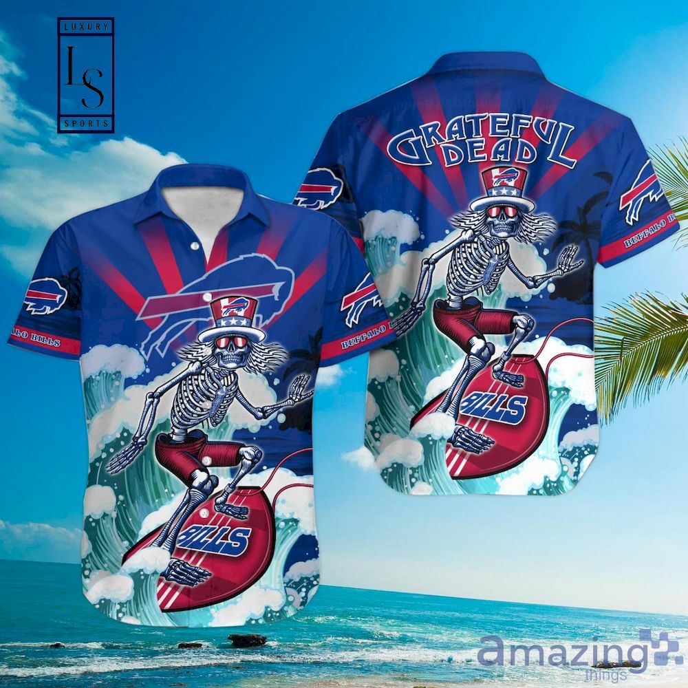 NFL Buffalo Bills Grateful Dead Hawaiian Shirt