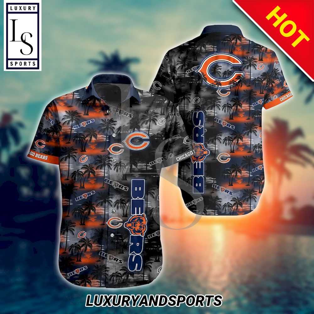 NFL Chicago Bears Aloha Hawaiian Shirt