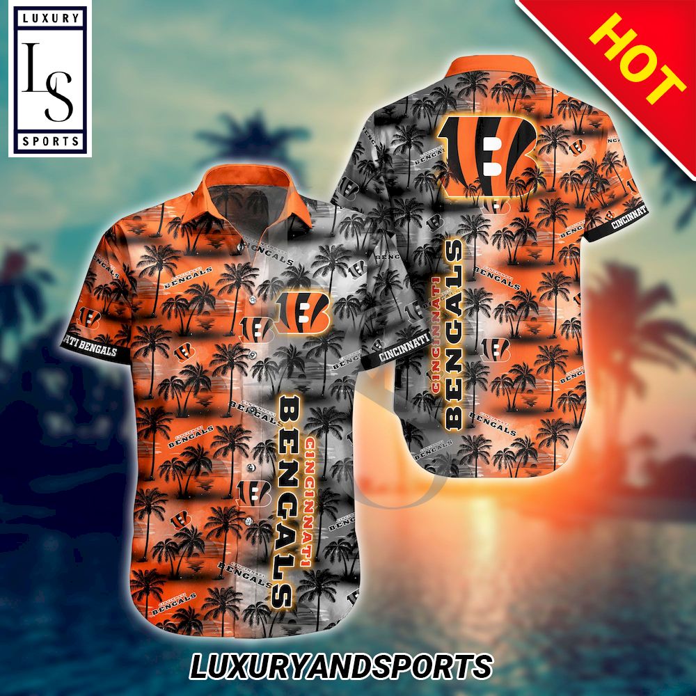 NFL Cincinnati Bengals Aloha Hawaiian Shirt