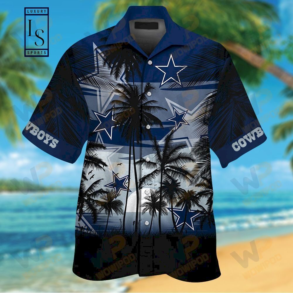 NFL Dallas Cowboys Tropical Hawaiian Shirt