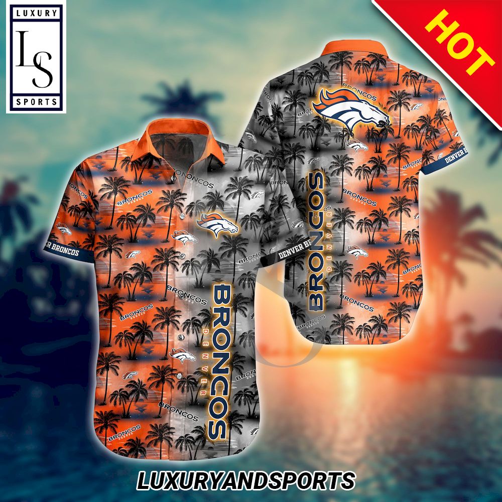 NFL Denver Broncos Aloha Hawaiian Shirt