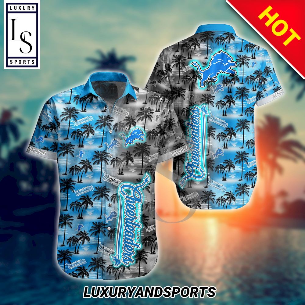 NFL Detroit Lions Aloha Hawaiian Shirt